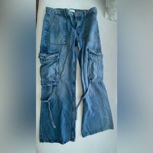 Zara Cargo Jeans